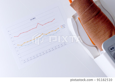 Health management Blood pressure measurement at home 91182510