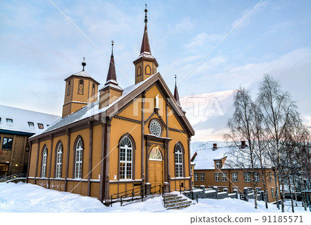 Cathedral of Our Lady in Tromso, Polar Norway Cathedral of Our Lady in Tromso, Polar Norway 91185571