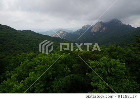 國立公園、北漢山、甲骨岩、三角山 91188117