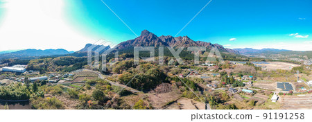 鳥瞰“群馬縣”秋天的妙木山 鳥瞰“群馬縣”秋天的妙木山 91191258