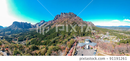 鳥瞰“群馬縣”秋天的妙木山 鳥瞰“群馬縣”秋天的妙木山 91191261