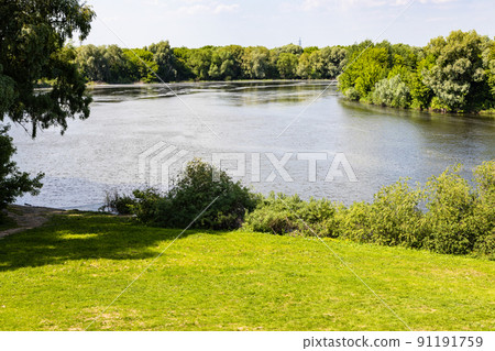 Moskva river near Square Blyudechko in Kolomna Moskva river near Square Blyudechko in Kolomna 91191759