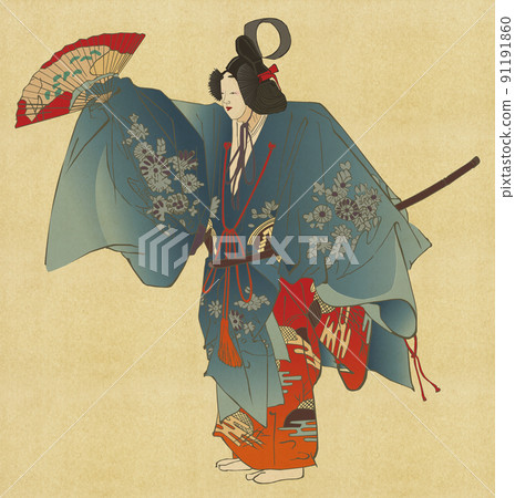 Noh Tsukioka Kogyo Noh Tsukiyo "Izutsu" 91191860