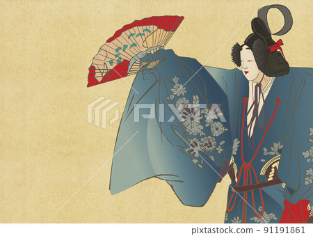 Noh Tsukioka Kogyo Noh Tsukiyo "Izutsu" 91191861
