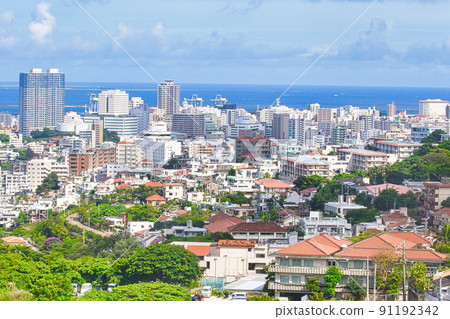 Scenery of Okinawa Cityscape in Naha City 1 Scenery of Okinawa Cityscape in Naha City 1 91192342