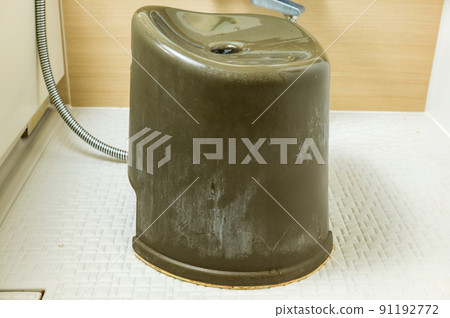 Soap scum on the bath chair Soap scum on the bath chair 91192772