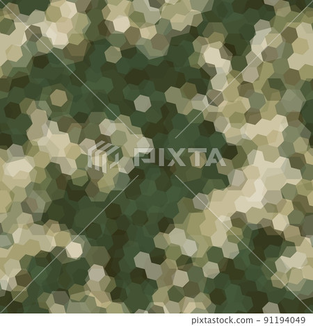 Military Camouflage Seamless Pattern. Khaki Texture. Trendy