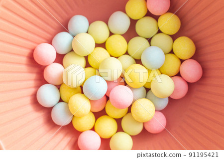 Colorful pastel sweets 91195421