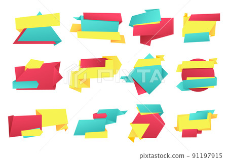 Special offer banners, vector advertising sample Special offer banners, vector advertising sample 91197915