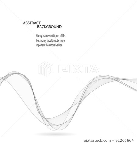 abstract vector background. gray wave. eps 10 abstract vector background. gray wave. eps 10 91205664