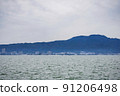 琵琶湖和對岸的風景 91206498