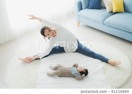 嬰兒瑜伽 嬰兒瑜伽 91210884