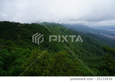 Bukhansan. National Park. Bohyeonbong. Samgaksan. Kalbawi 91214416