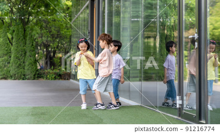 兒童生活方式旅行朋友團體遊戲 91216774