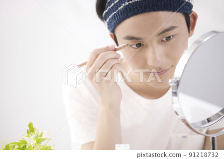 Men's make-up young men 91218732