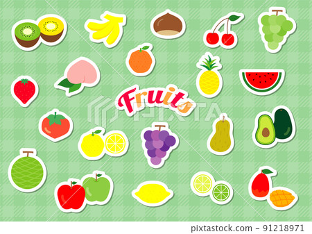 Flat and simple fruit set 91218971