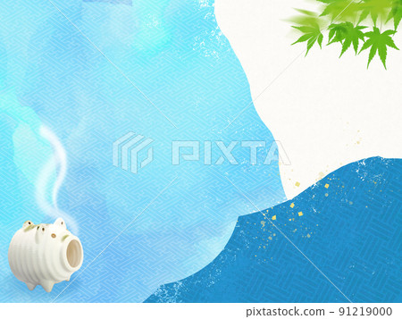 夏天的日式背景 91219000