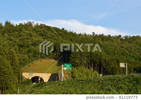 Sone tunnel in the evening Kyoto 91219773