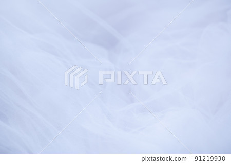 Background material white white tulle BG white background text space background Background material white white tulle BG white background text space background 91219930