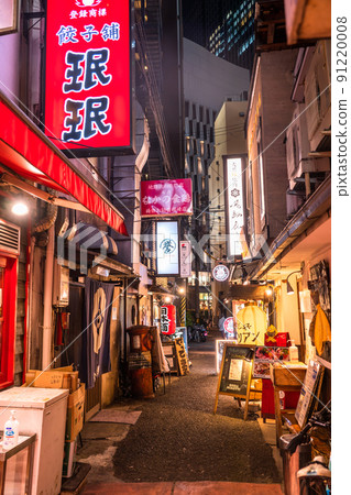 《Osaka Prefecture》 Sonezaki Ohatsu Tenjin-dori Shopping Street / Bar Street 91220008