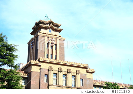 Scenery of Nagoya City, Nagoya City Hall Main Government Building Scenery of Nagoya City, Nagoya City Hall Main Government Building 91221380