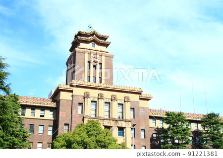 Scenery of Nagoya City, Nagoya City Hall Main Government Building Scenery of Nagoya City, Nagoya City Hall Main Government Building 91221381