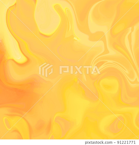 Background material_watercolor texture_orange 91221771
