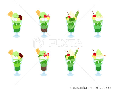 Matcha parfait set Matcha parfait set 91222538