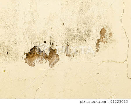 The wall surface that had been painted had started to peel off from the sun and rain as it was a wall outside the house. make it unsightly 91225013