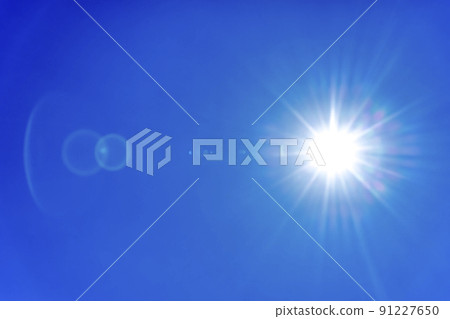 夏天的天空太陽沒有云彩橫濱 91227650