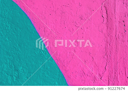 close up of colorful urban wall texture 91227674