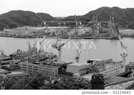 Nagasaki Bay landscape 91229945