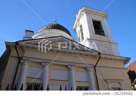 Estonia, a world cultural heritage that retains the remnants of the Middle Ages St. Nikolaikirche in the old town of Tallinn 91230582