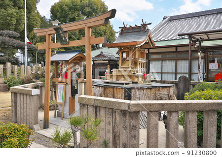 [Kamata Shrine] Higashimikuni, Yodogawa Ward, Osaka City, Osaka Prefecture 91230800
