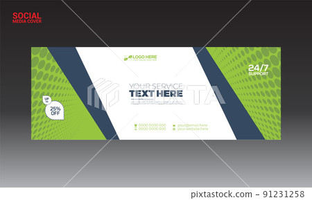 social media cover for banner 91231258
