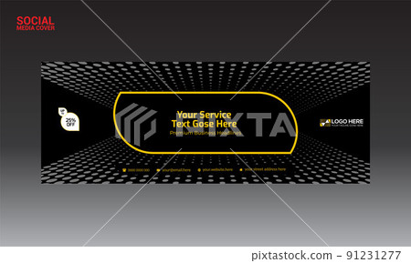 social media cover for banner 91231277