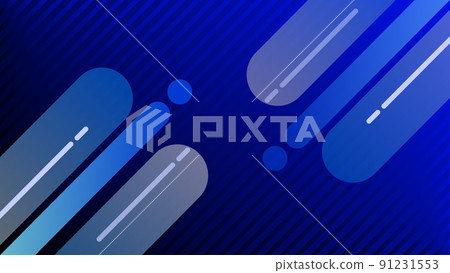 Geometric background of pop lines Business size ratio 16: 9 91231553