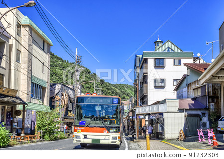 神奈川縣箱根湯本小田急線箱根湯本站前商店街 神奈川縣箱根湯本小田急線箱根湯本站前商店街 91232303