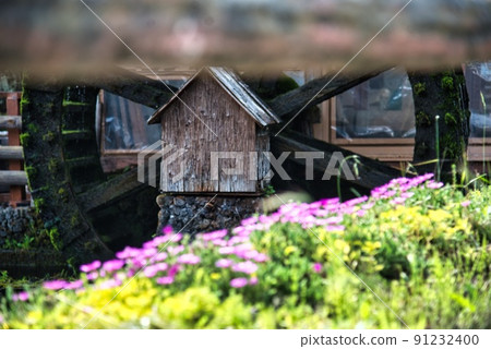 小紫花富士忍野八海水車 小紫花富士忍野八海水車 91232400