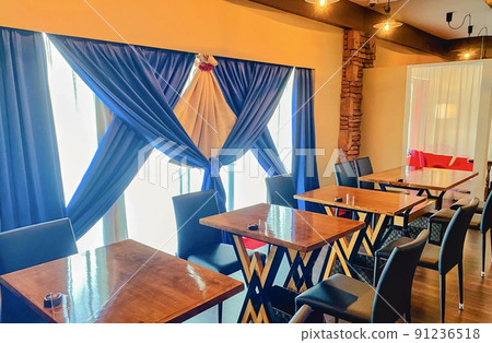 Inside a stylish cafe Inside a stylish cafe 91236518