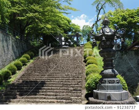 妙木神社：舊宮的石階 91238737