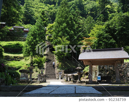 Myogi Shrine入口石階 91238739