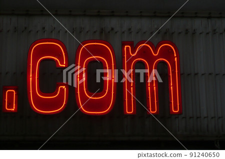 (街角風景)Dotcom 互聯網域名 (街角風景)Dotcom 互聯網域名 91240650