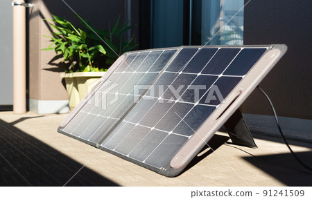 Solar power generation Solar panel power generation Storage power saving Natural energy Electricity Private power generation 91241509