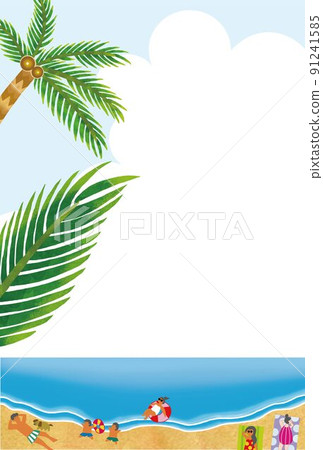 夏日問候:在熱帶國家陽光明媚的日子裡游泳 夏日問候:在熱帶國家陽光明媚的日子裡游泳 91241585