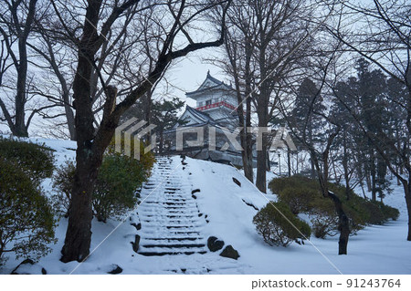 Akita City, Akita Prefecture Snow Senshu Park 91243764