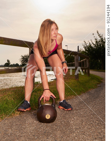 Outdoor discount kettlebell workout