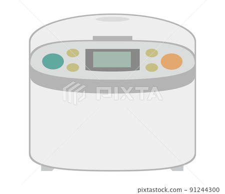 Illustration of a rice cooker Illustration of a rice cooker 91244300