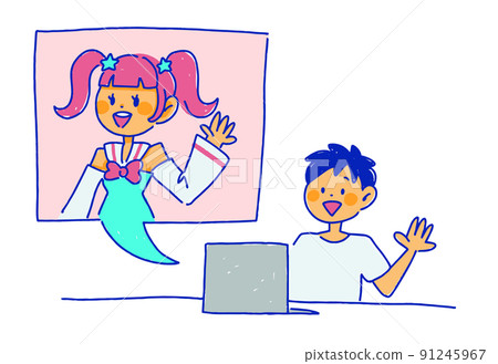 虛擬 YouTuber V Tuber 交付圖 91245967