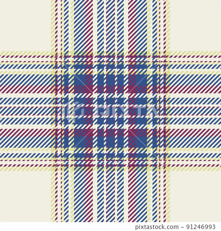 Plaid check pattern. Seamless fabric texture. Tartan textile print. Plaid check pattern. Seamless fabric texture. Tartan textile print. 91246993